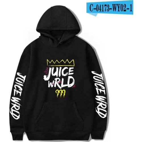 Rapper Juice Wrld Hoodies Men Women Harajuku Sweatshirts Autumn Winter Casual Hooded Hip Hop Streetshirt Fleece Pullovers