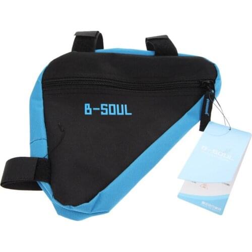 Triangle Bike Bags Bicycle Front Top Tube Frame Bag Pannier Waterproof Cycling Bicycle Bag Storage Phone Case Bike Accessories