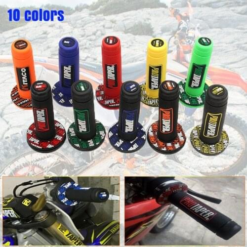 High Quality Motorcycle Protaper Dirt Pit Bike Biker Rubber Gloves Hand Grip Brake Handle Bicycle Fat