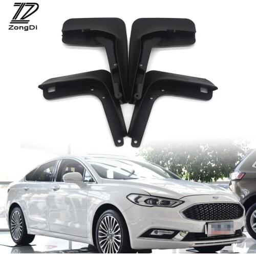 ZD Car Front Rear Mudguards For 2013 2014 2015 2016 2017 Ford Fusion Mondeo Molded Accessories Mudflaps Car-styling 1Set Fenders