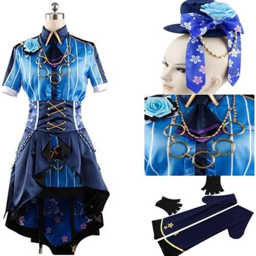 Cinderella Girls Shiomi Shuko Lippstulip Cosplay Costume Dance Dress Custom Made