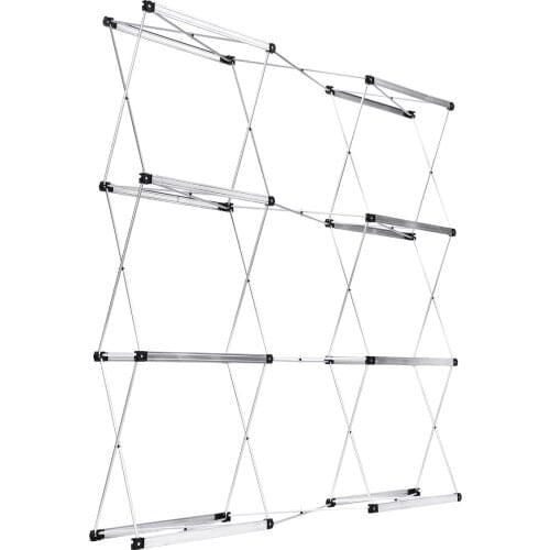 Aluminum Flower Wall Folding Stand Frame for Wedding Backdrops Straight Banner Exhibition Display Stand Trade Advertising Show