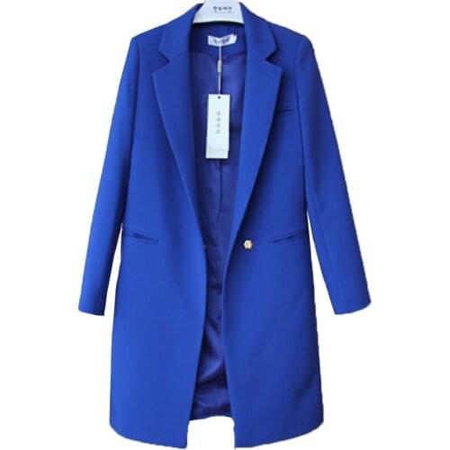 Женские длинные пиджаки ASRQXJM China At AliExpress