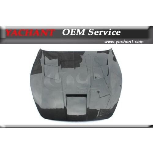 Car Styling Carbon Fiber CF Hood Bonnet Fit For 2008-2013 GT GTS GT-MC DM Sovrano 2011 Style Hood Bonnet