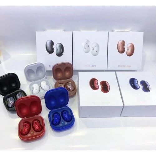 TWS R180 1:1 BUDS Live True Wireless bluetooth Headset with mic Qi Wireless charging Super bass Bianural calling