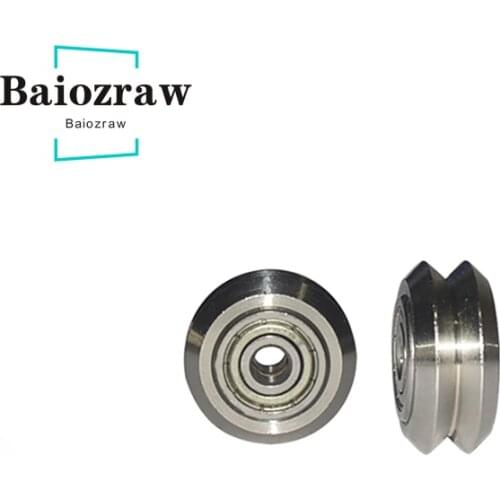 3d Printer Wheel Openbuilds Pulley 304 Stainless Steel Passive Driven Perlin Idler Include 625ZZ