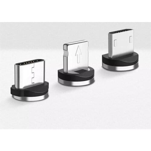 Magnetic Plug Micro USB Type C Iphone Charging Cable Adapter V8 Magnet Connector Mobile Phone