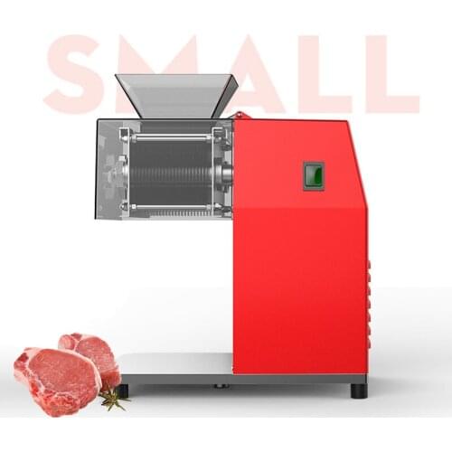 Small Electric Meat Cutter Cutting Machine Stainless Steel Slicing Machine Automatic Meat Meat Grinder Slicer 1100W