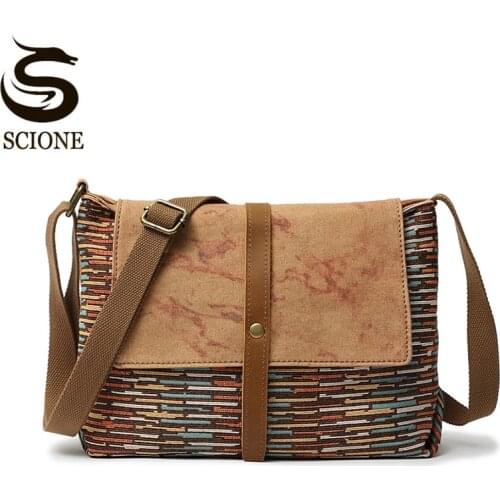 Fashion Mens Shoulder Bag Large Capacity Canvas Crossbody Bag Outdoor Travel Handbags High Quality Student School Bag XA780M