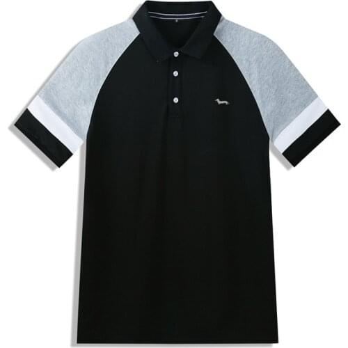 New Men Eu Size Tops Tees Summer Casual 100% Cotton Embroidery Harmont Blaine Short Sleeve T-shirts