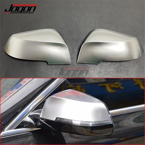 2pcs ABS Chrome Side Wing Rear View Rearview Mirror Cover Case Shell Trim For BMW 5 6 7 Series F10 F11 F07 F06 F12 F13 F01 F02