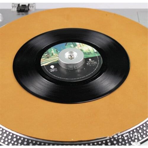 2021 New Record Turntable Adapter 45 RPM Aluminum Silver for 7\" Vinyl Technics SL1200 Ser