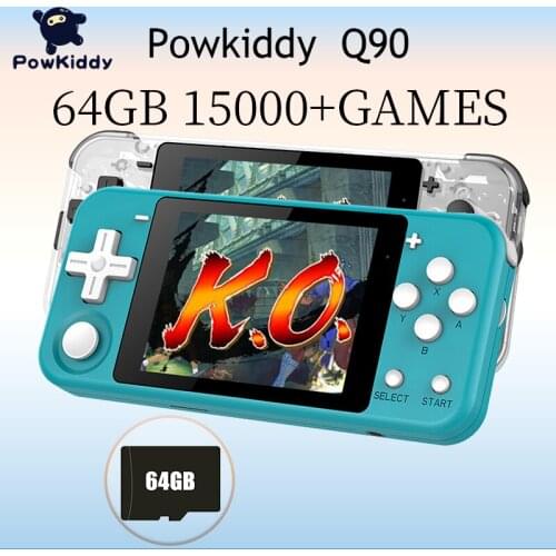 POWKIDDY Q90 Retro Handheld Game Player PS1 Game Portable Mini Video Game Console Childrens Gifts New Toys Game Boy