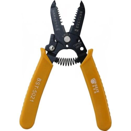 Stainless Steel Wire Clamp Wire Nipper Stripper Cable Cutter Portable DIY Electronic Pliers