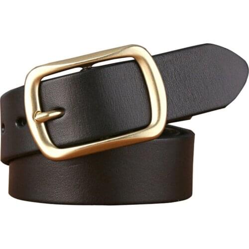 High Quality Fashion Genuine Leather Belt Women Classic Exquisite Waist Strap Designer Belts