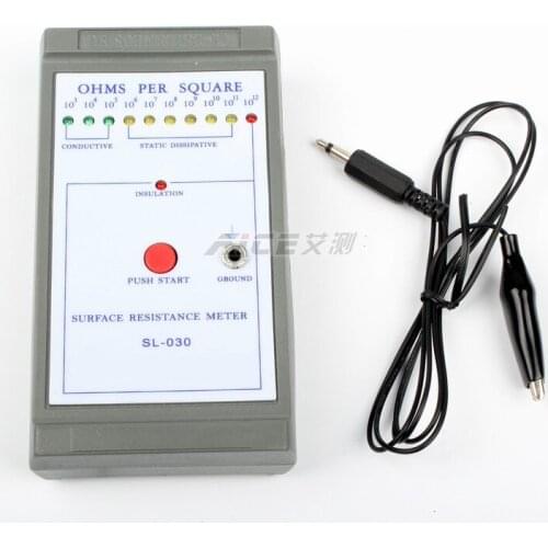 SL-030 Surface Resistance Tester Impedance Meter Anti-static Electrostatic Impedance Tester