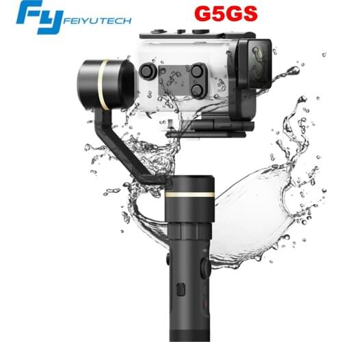 FeiyuTech Feiyu G5GS Gimbal 3-Axis Handheld Stabilizer for Sony AS50 AS50R Sony X3000 X3000R Camera Splash Proof for 130g-200g