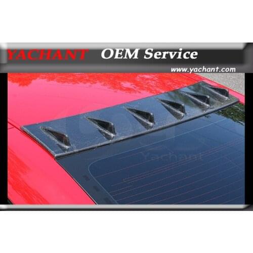 Car-Styling FRP Fiber Glass Rear Spoiler Wing Fit For 2008-2015 R35 GTR CBA DBA Charge Speed Style VTX Generator