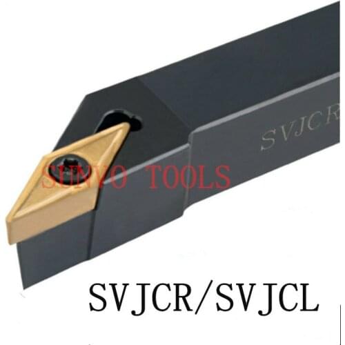 SVJCR3232P16/SVJCL3232P16 Use VCGT/VBMT/VCMT insert Lathe Machine CNC Turning Tools External Turning Tool Holder SVJCR/SVJCL