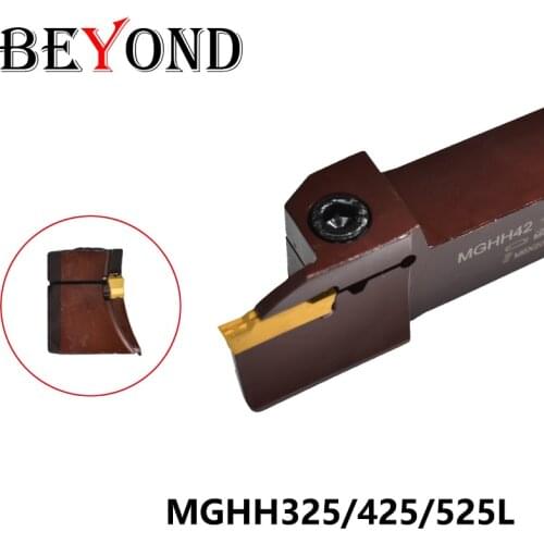 BEYOND MGHH 425 MGHH325L MGHH425L MGHH525L High Hardness Lathe Tool Holder MGHH325 Turning Tool Shank 20/80 Carbide Inserts Bar