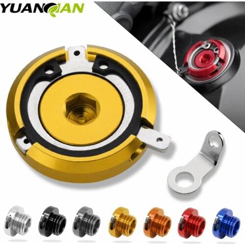 M20*2.5 motorcycle oil cap cnc motorbike Filler Cover Screw FOR Honda VFR800 VFR800F VFR 800 800F kawasaki z800 13-14