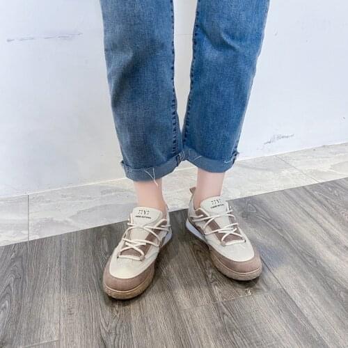 2021 Spring Ladies Mesh Single Shoes Casual Sports Womens Shoes Outdoor BreathableComfortable Running Shoes Non-slip Flat Shoes