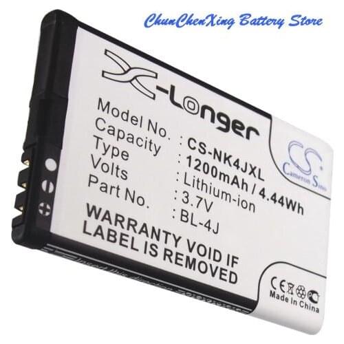Cameron Sino 1200mAh Battery BL-4J for Nokia C6, C6-00,Lumia 620,Touch 3G, for Bea-fon S35i,S40,SL200, L205, SL215, SL215 EU100B