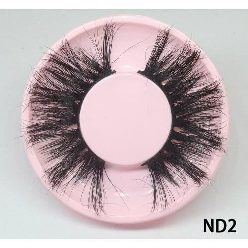HZJY 5d 25mm Mink Eyelashes Bulk Wholesale With Free Box