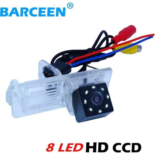 Suitable for Renault Fluence/Dacia Duster/Megane 3/for Nissan Terrano special car rear camera with 8 led +rainproof +hot selling