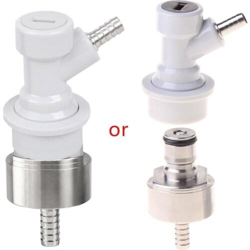 Stainless Steel Carbonation Cap Carbonator & Liquid Ball Lock Disconnect fit soft drink PET bottles Homebrew Soda High quality