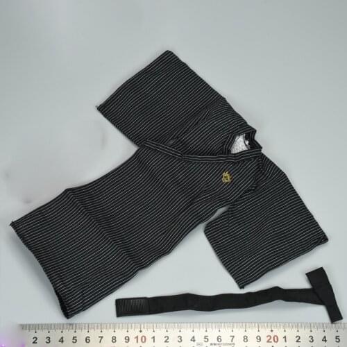 DAMTOYS DAM 1/6 GK021 Gangster Grass Flower A KOJIRO Suit Pants Suit Tops Patterned Shirt Striped Feather Weave Grass Flower