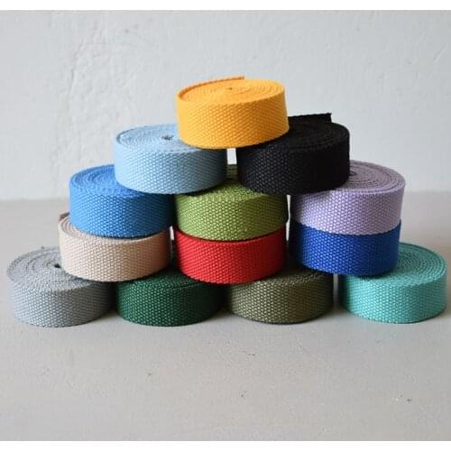 5 yards Width 25mm cotton colors printed webbing ribbon luggage belt strap rope pet dog collar leash bag sewing Supplies