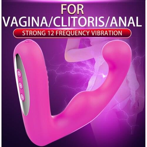 Invisible Wear 12 Mode Double Vibrator Sex Toys for Woman Men Adults Vagina Clit Anal G Spot Detector Erotic Intimate Goods Shop