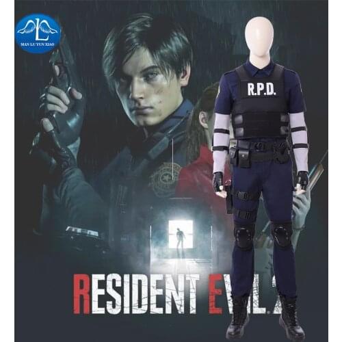 New Arrival Game Cosplay Costume Leon Cosplay Costume Men Halloween Costumes For Adult Custom Made