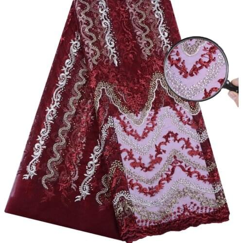 New Style African Lace Fabric Swiss Voile Laces Fabrics High Quality Cotton Lace Fabric French Lace Fabric For Women Dress 1541