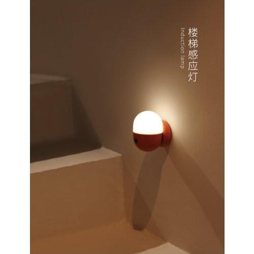 Rechargeable 500mAh Lithium Battery Capsule Sensor Night Light lamp Bedroom Bedside Corridor Wardrobe commpact emergency light