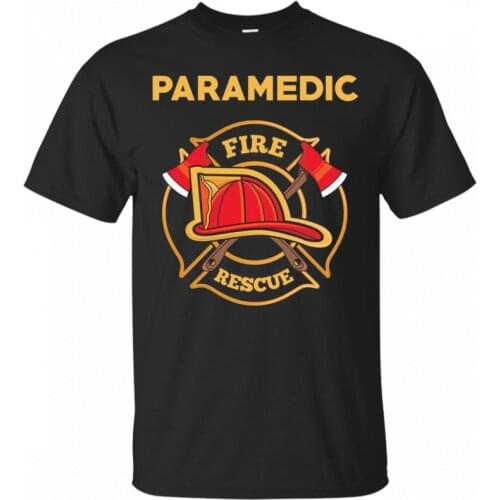 Firemen EMT EMS Fire Rescue Paramedic Department T-Shirt. Summer Cotton Short Sleeve O-Neck Mens T Shirt New S-3XL