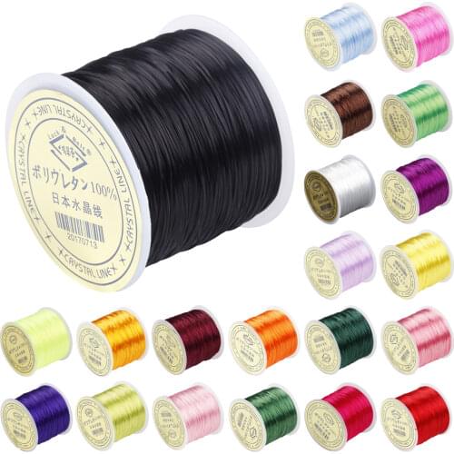 10M Strong Elastic Crystal Beading Cord for Bracelets Diy Stretchy Thread String Necklace Jewelry Making Cords Thickness 1mm