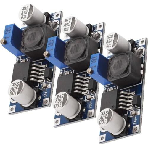 BlueRaven LM2596 LM2596S DC-DC 4.5-40V adjustable step-down power Supply module