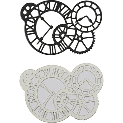 Gear Shape Cutting Dies Scrapbook Album Photo Decoration Cut Die Paper Card Craft Embossing Cut Template