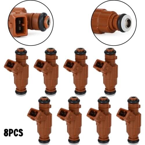 Artudatech 8pcs Fuel Injectors 0280156016 fit For Mercedes S500 G500 SL500 E500 CLK50 5.0L 4.3L Car Accessories