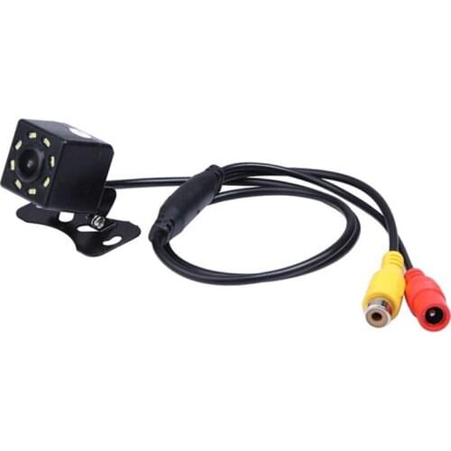 Universal 8 LED CST-304C8 Light IR Car Rear View Reverse Parking Backup Camera Night Visions