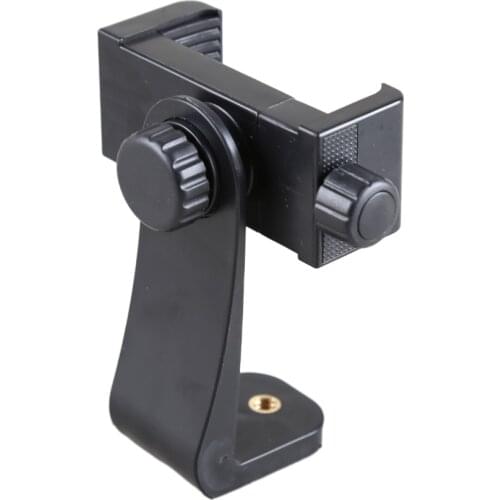 Universal Smartphone Tripod Adapter Cell Phone Holder Mount Adapter With Hot Shoe For Iphone Samsung Adjustable Clamp