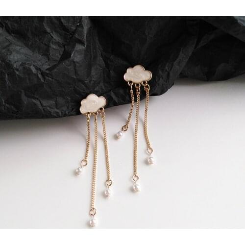 Shamir South Korean Contracted Palace Restoring Ancient Ways Design Xiangyun Earrings Girl Jewelry Gifts