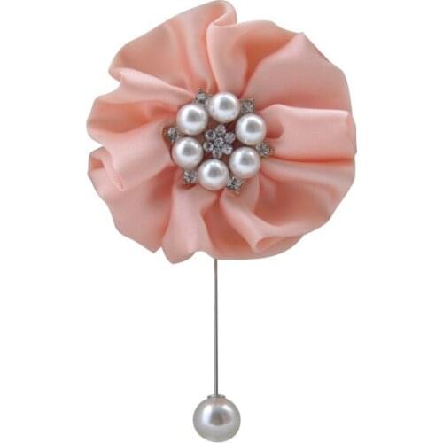 10pcs/lot Lovely coral bridegroom corsage flower for wedding decoration