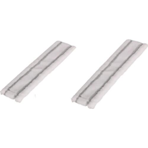 2PCS 7cmx27.5cm fibre Mop Cloths for Karcher WV1 WV50 WV75 Window Cleaning Machine Durable and Practical