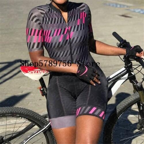 2020 pro Cycling Jersey Womens Professional Triathlon Casual Wear Maillot Ropa Ciclismo Jumpsuit Jumpsuit Summer