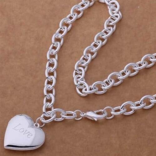 An750 Hot 925 Sterling Silver Necklace 925 Silver Fashion Jewelry Pendant /beaajvha Bjeakala