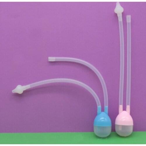 Baby Infant Nasal Suction Newborn Nose Clean Silicone Nasal Aspirator Anti Back Flow Nose Cleaner Suction Pumpd Cleansing Device