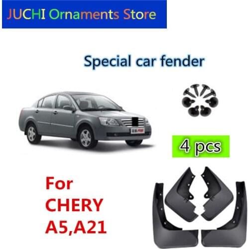 Car Fender Mudguard Splash Flaps Mud Guard Mudflap Accessories for Chery A5,Chery A21